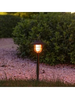 SOLÁRNA LAMPA S EFEKTOM PLAMEŇA 2V1 6LED SMD