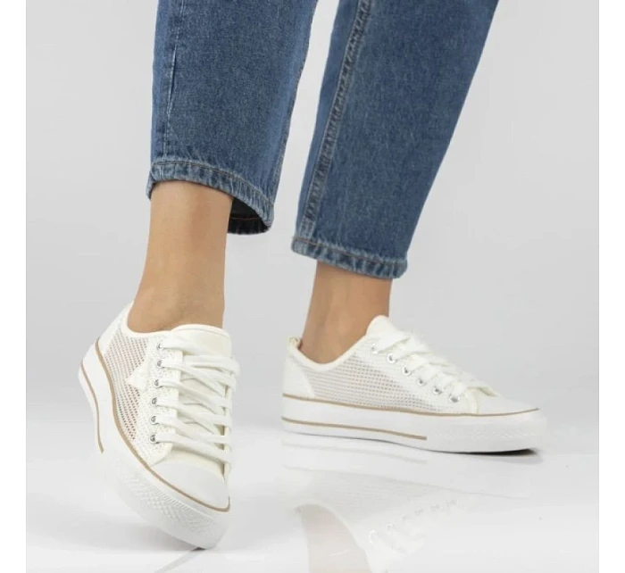 Dámské bílé síťované tenisky model 22116824 dámské - FILIPPO