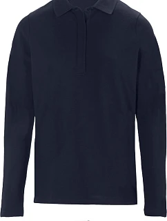LSL Women Dámské těžké piqué polo s dlouhým rukávem night blue model 22442426 - NEOBLU