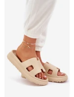 Pěnové Pantofle S Béžové model 21683475 - Boto Pěnové Pantofle S Béžové model 21683475 - Boto