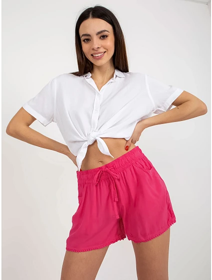 Dámské šortky model 18339213 fuchsiová - FPrice