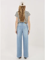 Nohavice D80033BB62629L219 modré