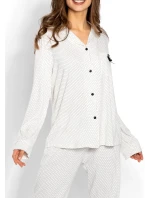 Pyžamo Beatrice Ecru - Momenti Per Me Pyžamo Beatrice Ecru - Momenti Per Me