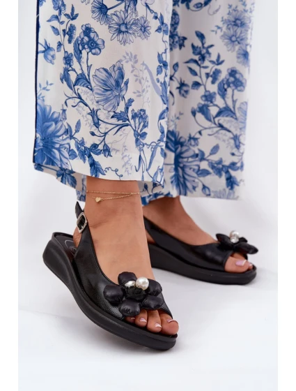 Model topánok na podpätku 211359 Krok v štýle