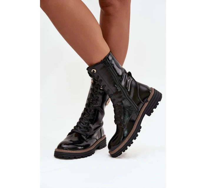 Šnurovací vyšší model 222519 Krok v štýle