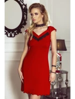 Nočná košeľa Flora red - ELDAR