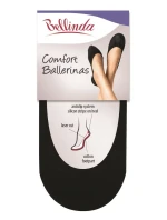 Balerínkové ponožky COMFORT ballerinas - Bellinda - čierna