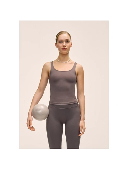 Dámske tričko CASALL Scoop Tank, sivé