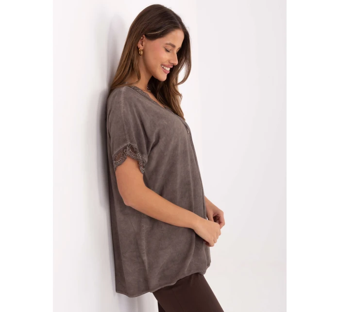 Blúzka MI BZ 7951.34 tmavá lila