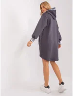 Bluza RV BL model 19069356 grafitowy - FPrice Bluza RV BL model 19069356 grafitowy - FPrice