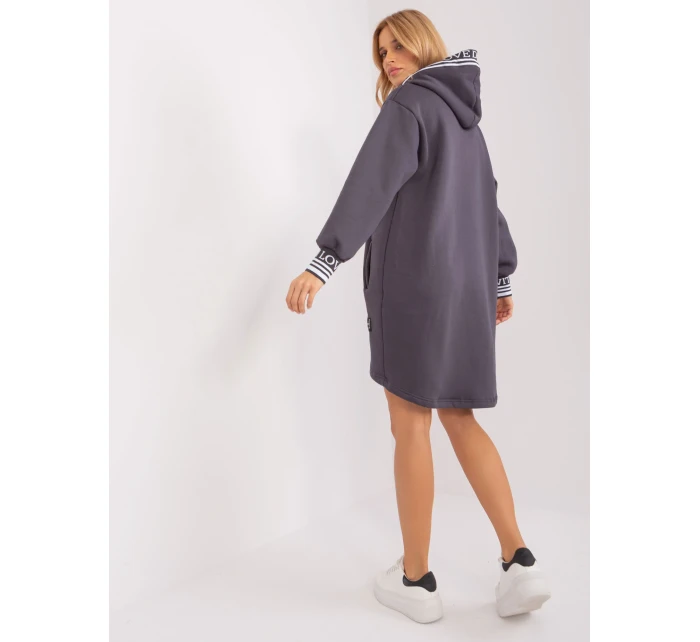 Bluza RV BL model 19069356 grafitowy - FPrice Bluza RV BL model 19069356 grafitowy - FPrice