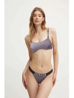 Dámská plavková podprsenka model 20182817 BEH černá - Calvin Klein Dámská plavková podprsenka model 20182817 BEH černá - Calvin Klein