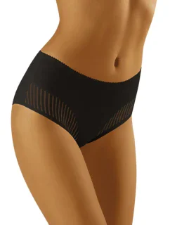 Dámské kalhotky model 18796010 black WOLBAR - Wol-Bar