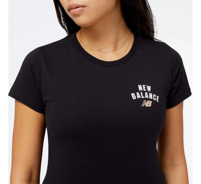 Sport Core Arch Cotton BK W dámské tričko model 18940809 - New Balance Sport Core Arch Cotton BK W dámské tričko model 18940809 - New Balance