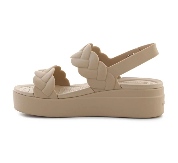 Sandály Brooklyn Woven Low Wedge W model 21021386 - Crocs Sandály Brooklyn Woven Low Wedge W model 21021386 - Crocs