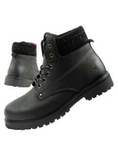 Wrangler Arch pánske topánky sable topánky smart natural leather black