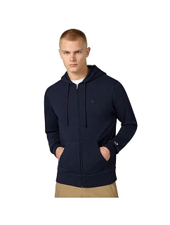 Pánská mikina s kapucí na zip tmavě modrá model 22121709 BS501 pánské - CHAMPION