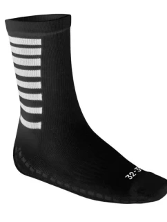 Vybrať Pruhované futbalové ponožky čierne T26-02694