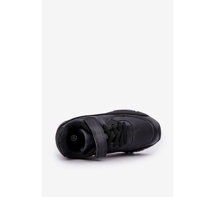 Dětské tenisky na suchý zip černé model 21664086 - Boto