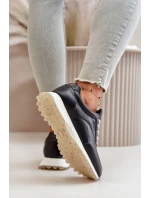 Dámské Sneakers Sportovní Obuv Z Eko Kůže Big Star model 21669630 HiPoly System Černé - Big Star Shoes