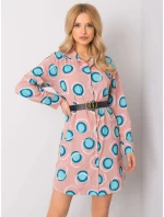 Šaty DHJ SK 12765.11 svetlo ružová