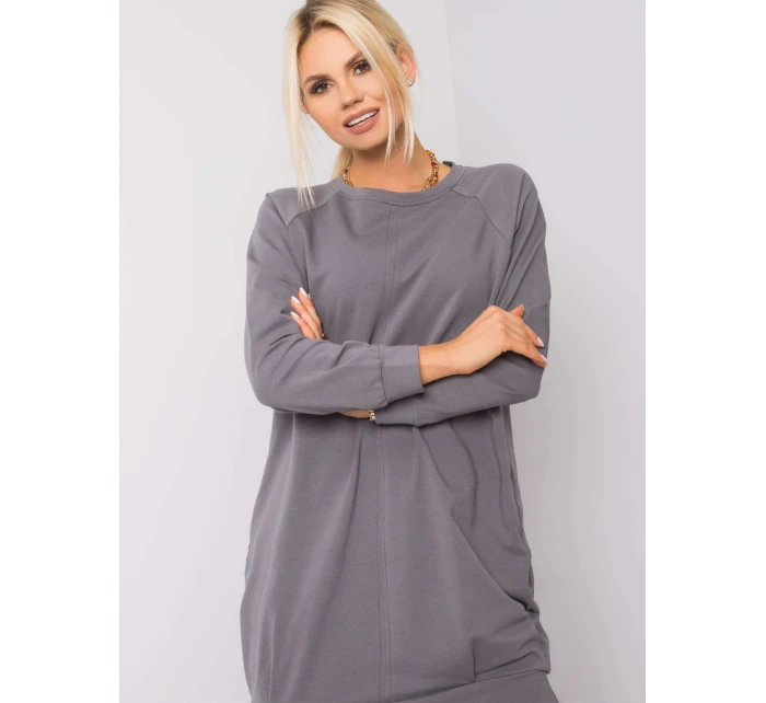 Šaty RV TU 5184.93P tmavo šedá