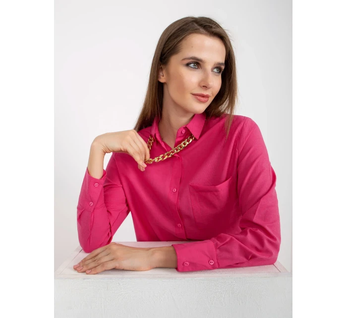 Dámská košile KS model 18283982 fuchsiová - FPrice