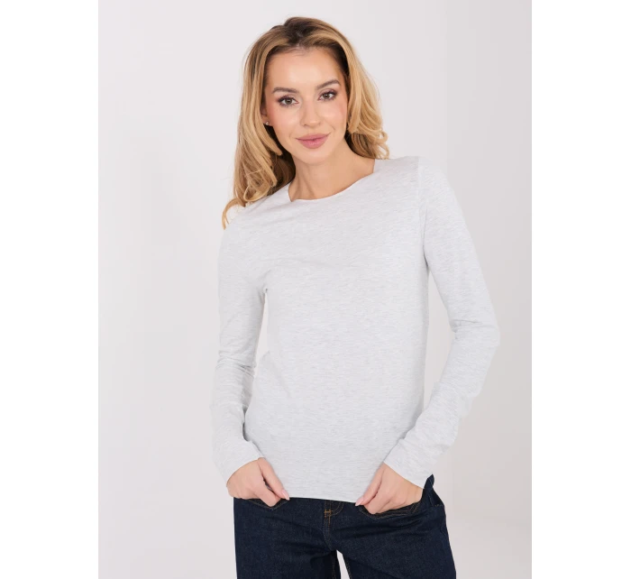 Blúzka WT BZ A1172.27 svetlosivá