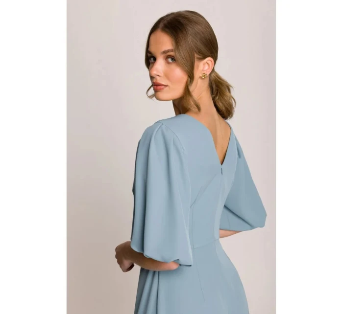 Dámské šaty model 21407078 Světle modrá - STYLOVE