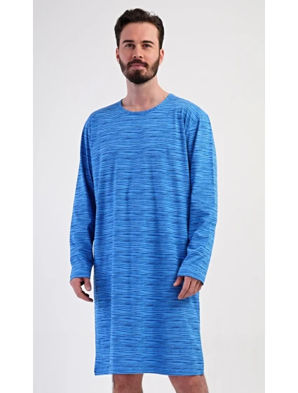 Pánská noční košile s dlouhým rukávem model 20851311 - Vienetta MAN