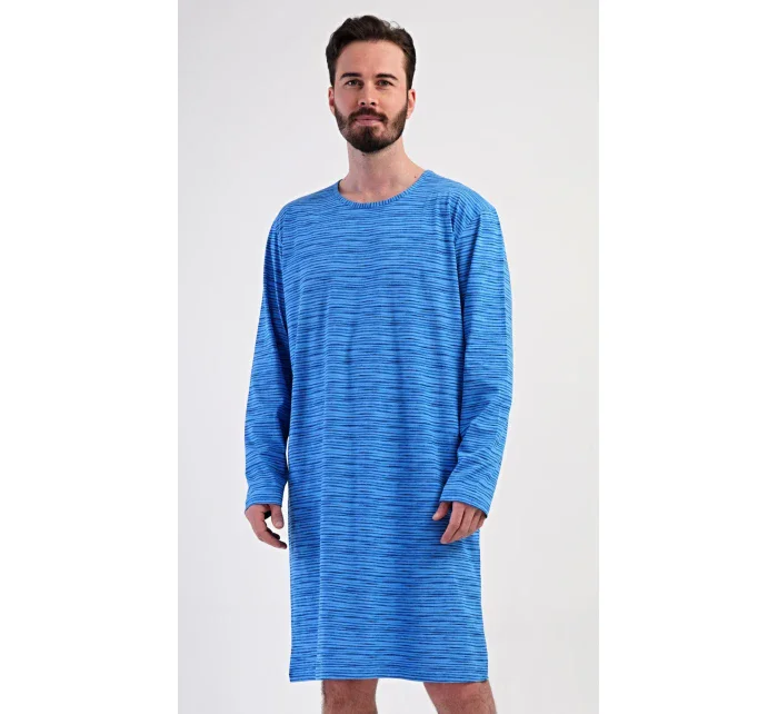Pánská noční košile s dlouhým rukávem model 20851311 - Vienetta MAN