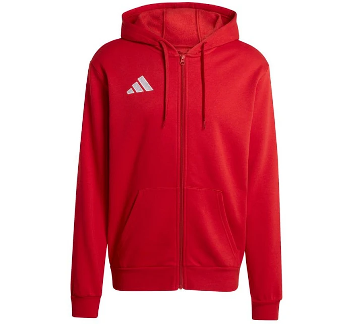 Pánska mikina adidas Entrada 26 FZ Hoody červená KF5944 pánska
