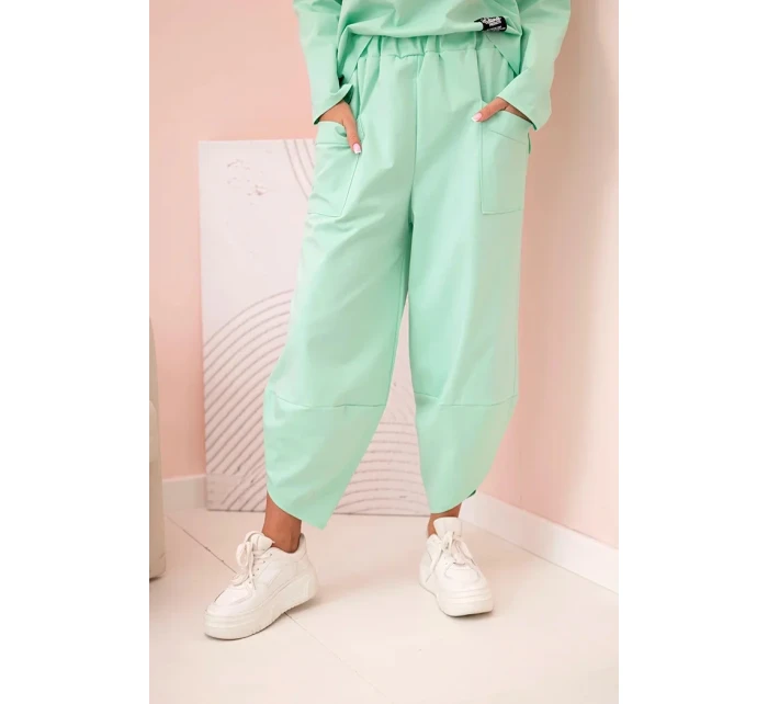 Súprava nových teplákov Punto light mint