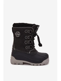 Dětské zimní boty Chlapci Lee Cooper LCJ-25-44-3943K Černé