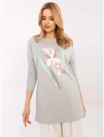 Blúzka CLM BZ 0035.93 sivá