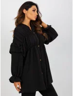 Dámska košeľa TW KS BI 2021745.13X čierna - FPrice