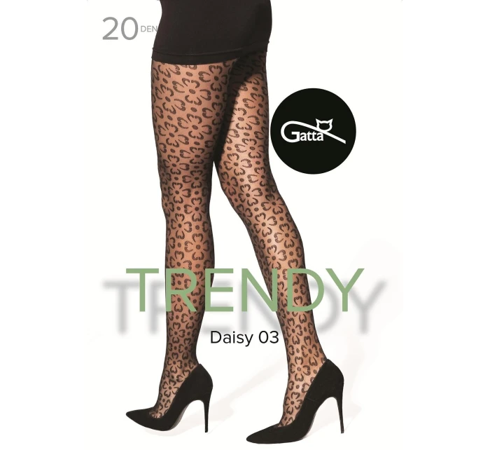 Pančuchy Gatta Trendy Daisy wz.03 20 den 2-4 Pančuchy Gatta Trendy Daisy wz.03 20 den 2-4
