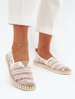 Dámské Krajkové Espadrilky S Bílé model 21704473 - Boto