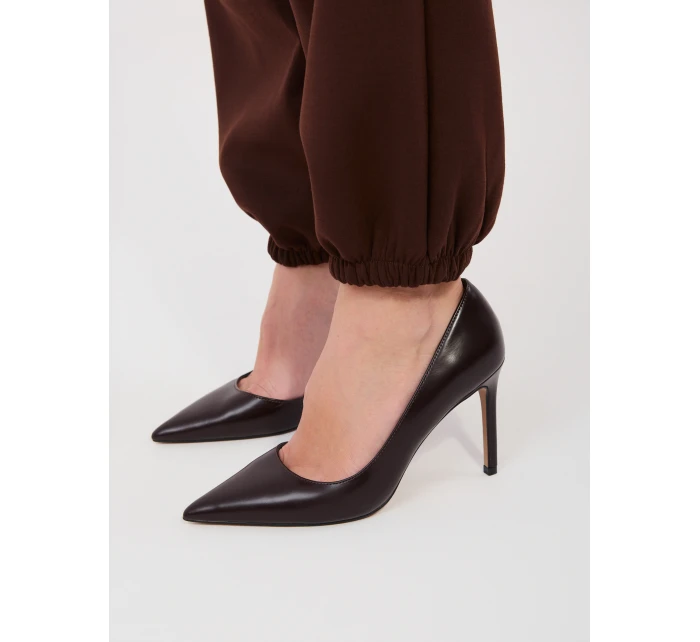 Nohavice IT SP 22197.61 tmavohnedé