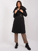 Dámsky plášť NM KR TR8312.04P čierny - FPrice