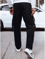 Pánske nákladné bojové nohavice čierne FashionStreet UX4325