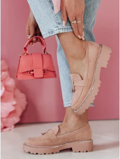 Dámské mokasíny pink Dstreet model 21983179 - FashionStreet