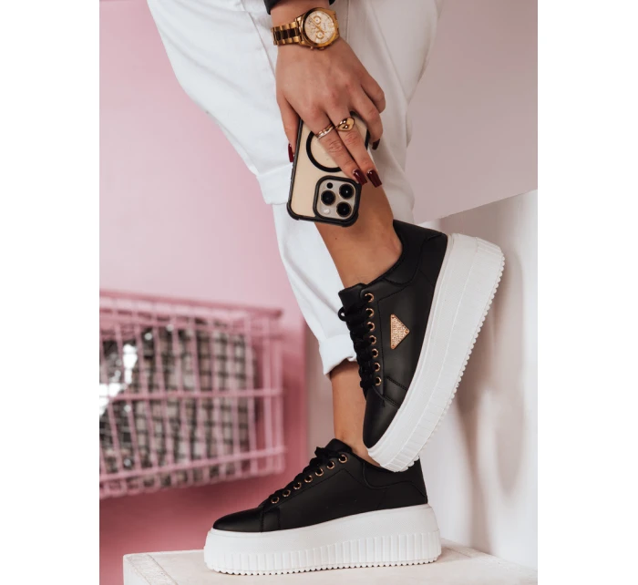 Dámske tenisky na platforme SNIKPIK black FashionStreet ZY0654