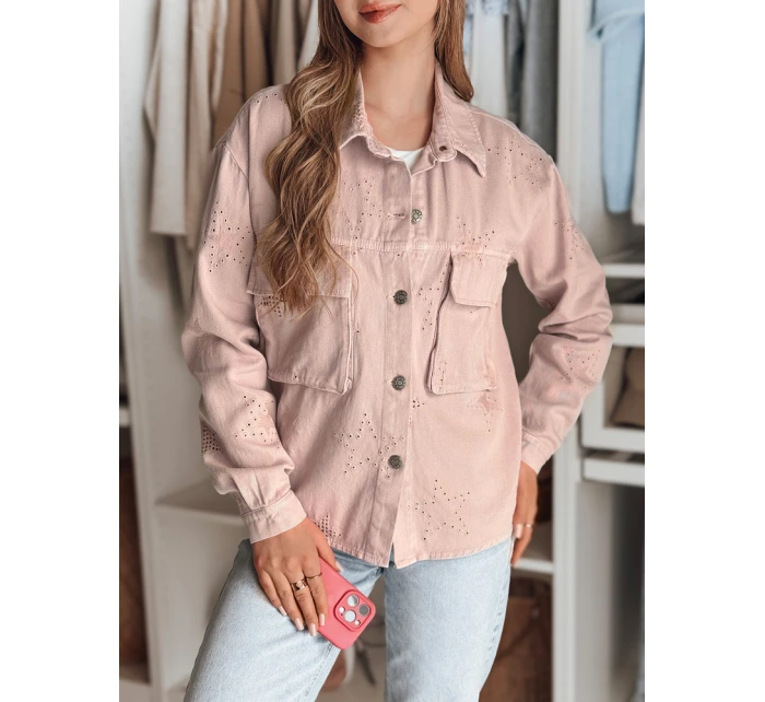 Dámská přechodná bunda v růžové barvě Dstreet model 21986534 - FashionStreet