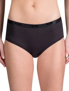 Dámske bavlnené nohavičky LADIES COTTON BOXER - BELLINDA - Black