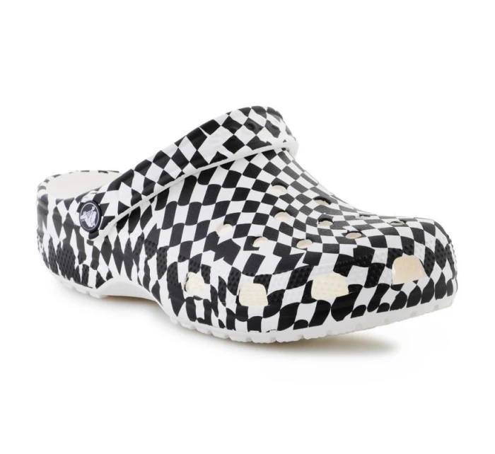 Drevák Crocs Classic warped checker 211007-103 Drevák Crocs Classic warped checker 211007-103