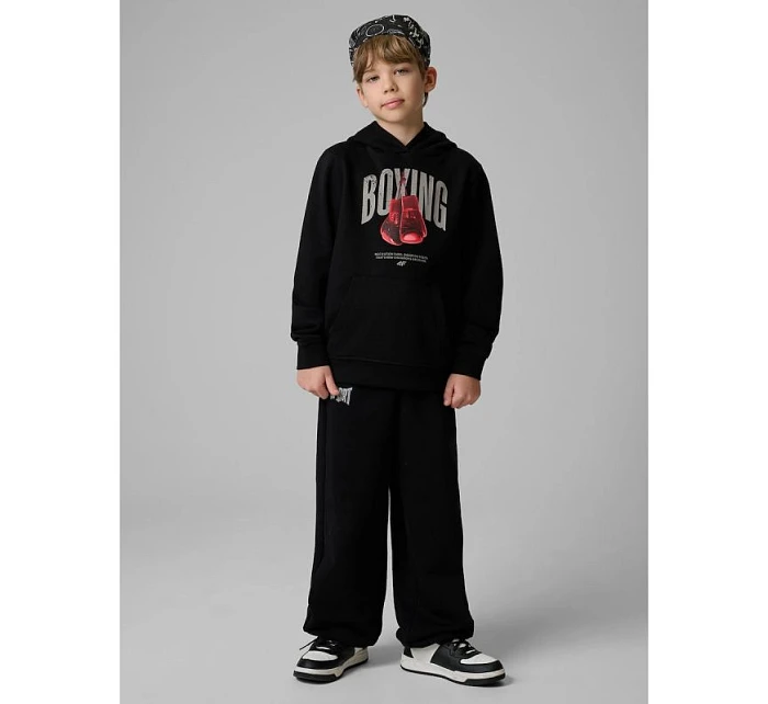 Chlapčenská mikina s kapucňou 4F 4FJRSS26TSWSM2904-20S