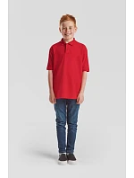 Kids 65/35 Polo Dětské piqué polo model 22419840 bottle green - Fruit of the Loom Kids 65/35 Polo Dětské piqué polo model 22419840 bottle green - Fruit of the Loom