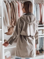 Dámská přechodná bunda béžová Dstreet model 21984302 - FashionStreet