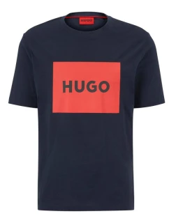 Hugo Boss Pánske letné tričko Dark Blue (50467952-405)